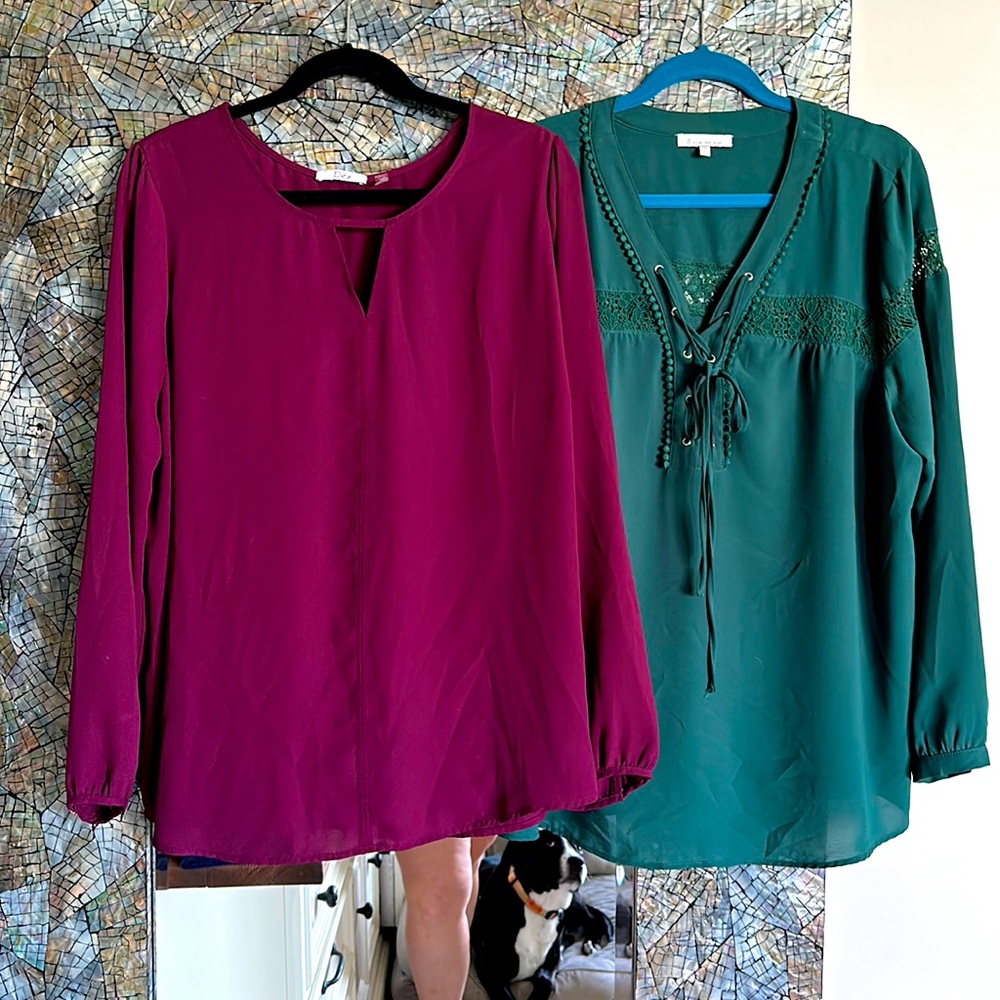 Boutique blouses size 1X